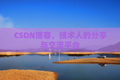 CSDN博客，技术人的分享与交流平台